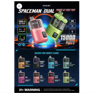 Smok Spaceman Dual 15000