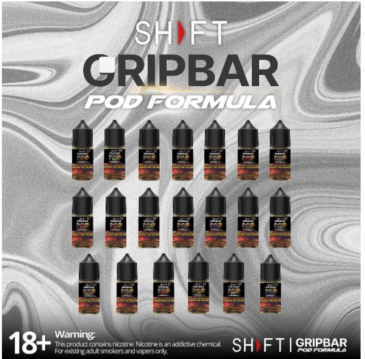 Shft Gripbar Pod Formula (NO BOX) SALTNIC MENTHOL
